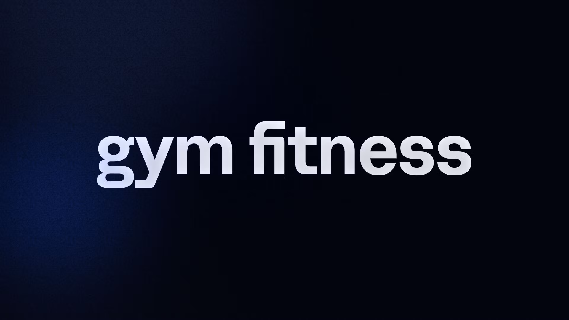 gym fitness 