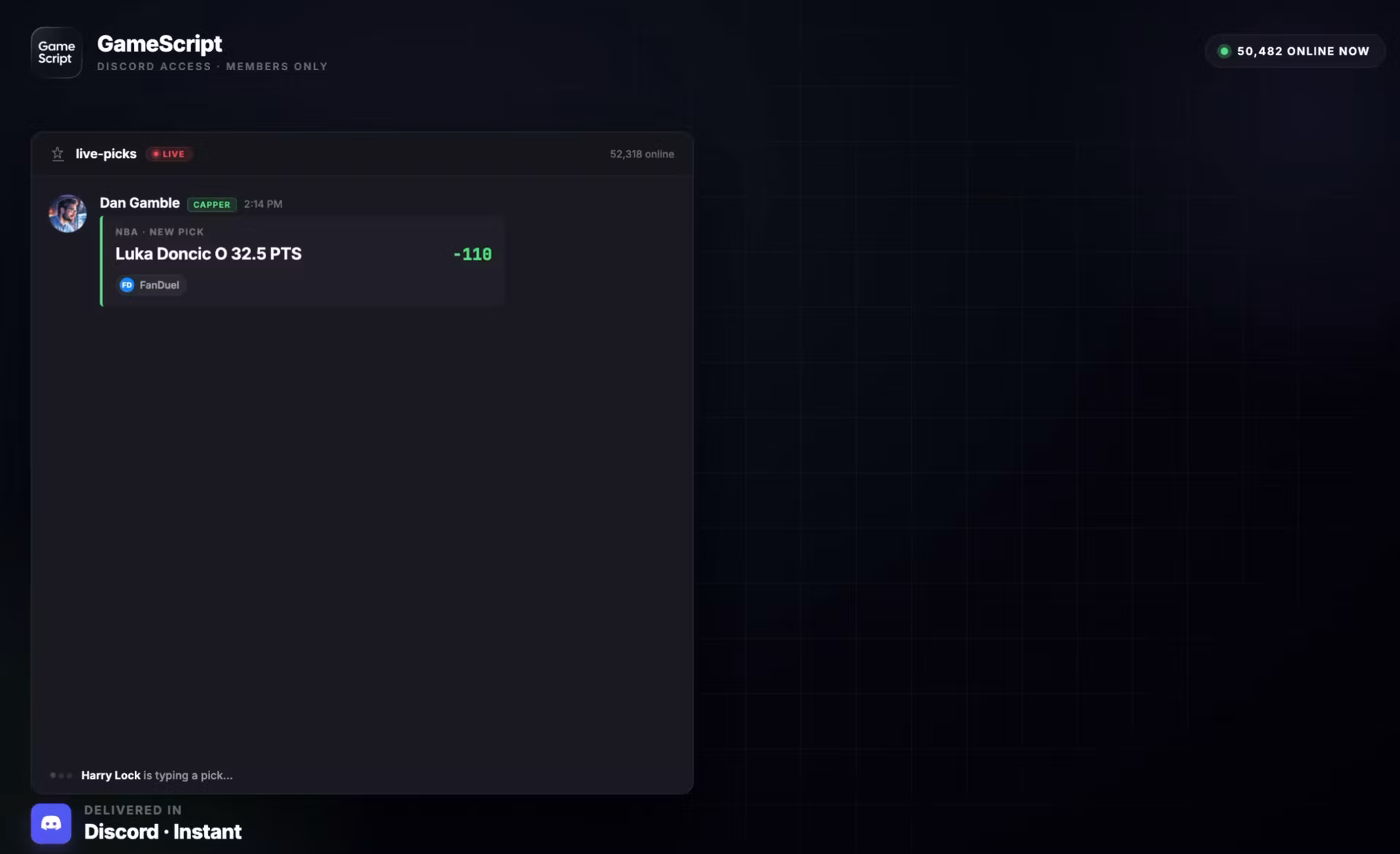 GameScript Discord (2 weeks)