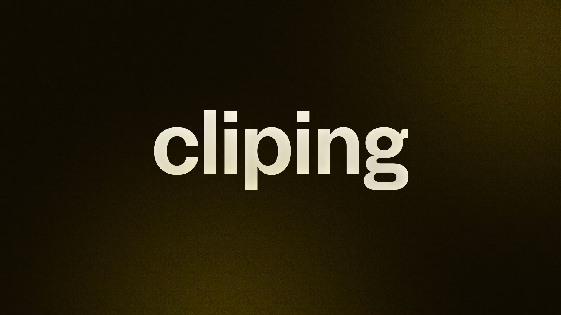 cliping