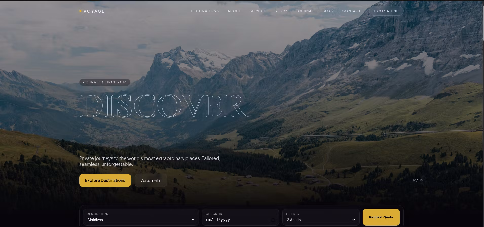 VOYAGE — Luxury Travel
