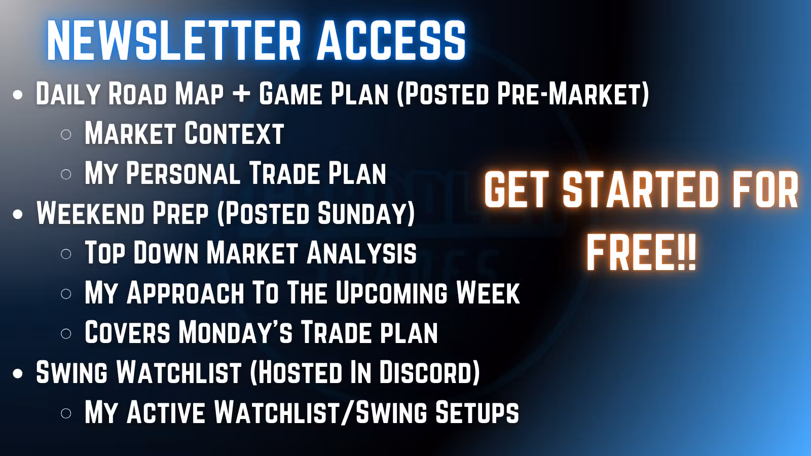 Newsletter Access