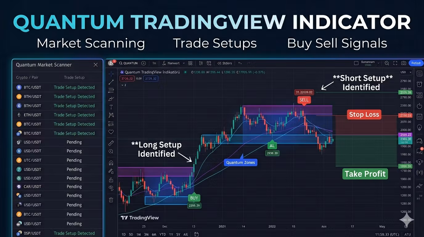 Quantum indicator for TradingView 