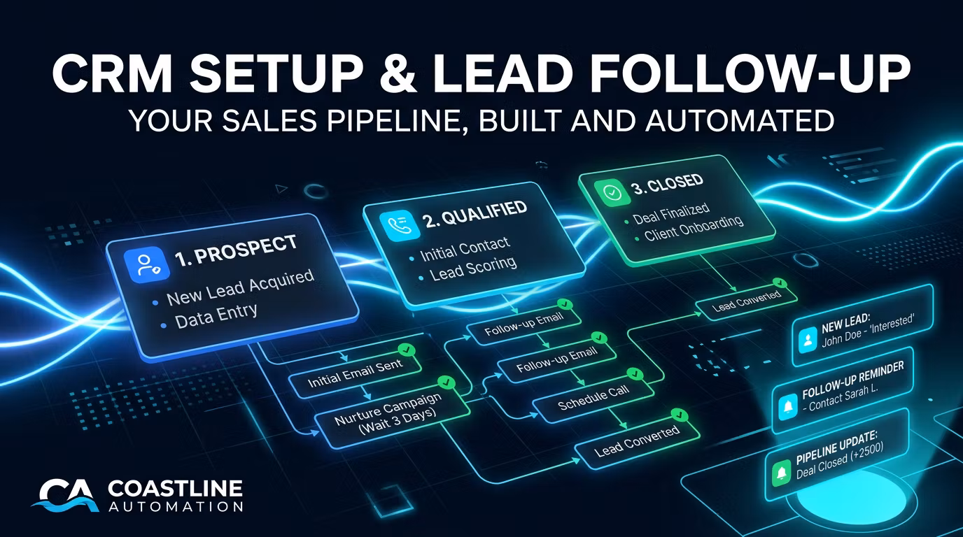 CRM Setup & Lead Follow-Up