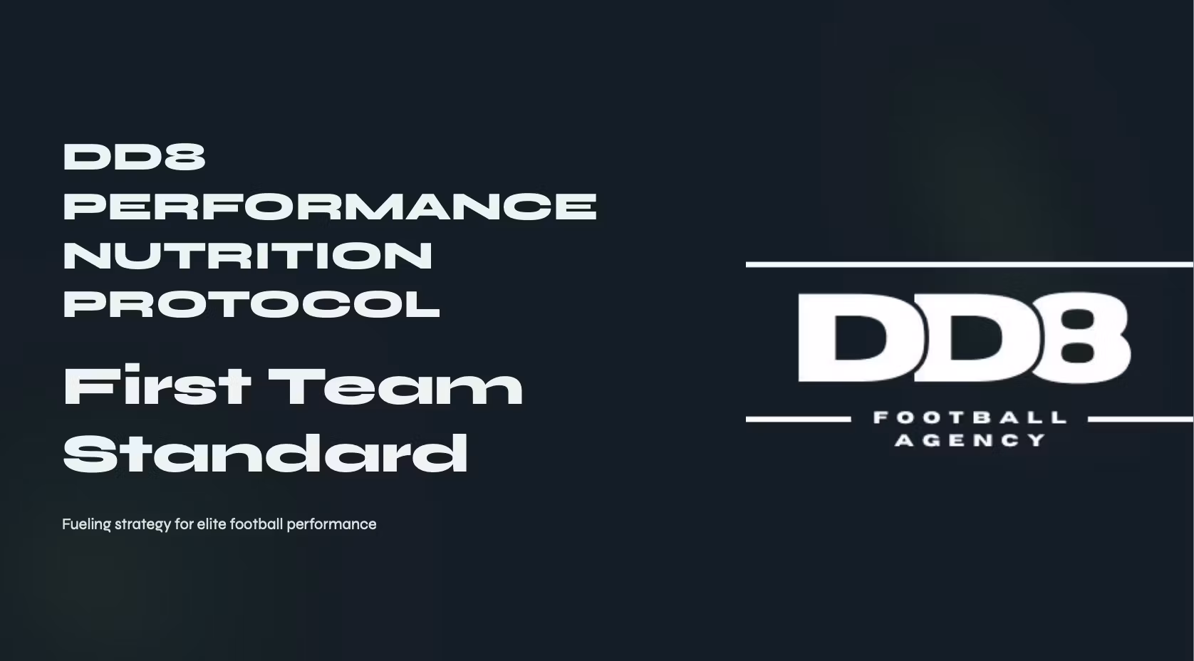 DD8 Nutrition Protocol