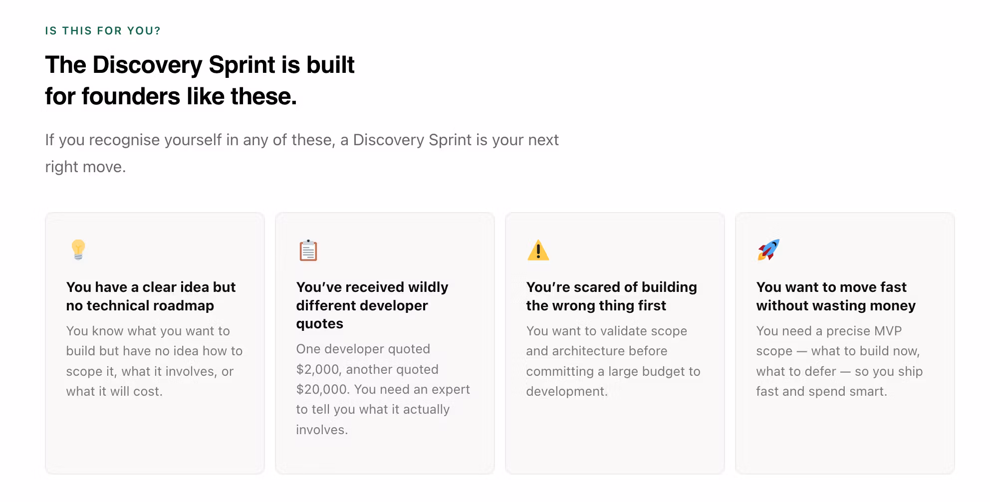 Discovery Sprint