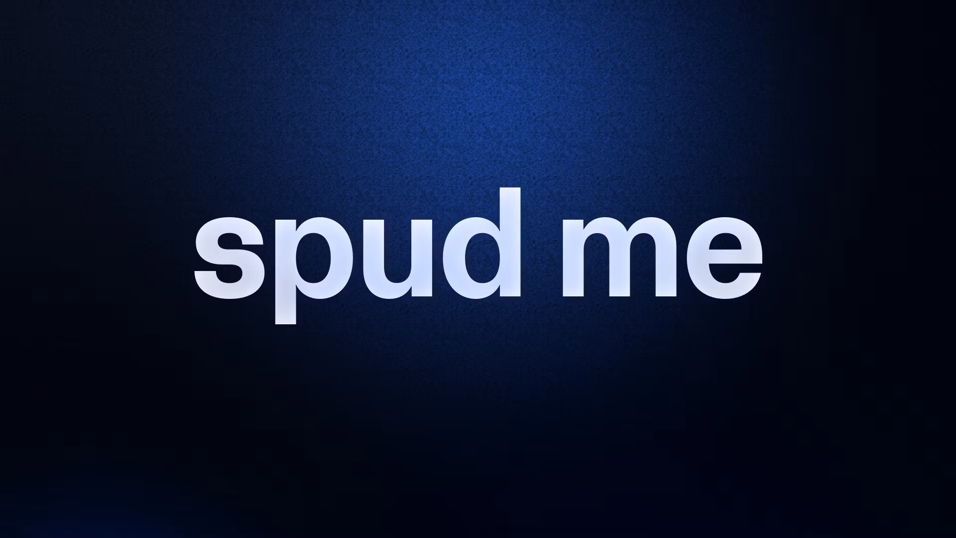 potatoes spudding each other