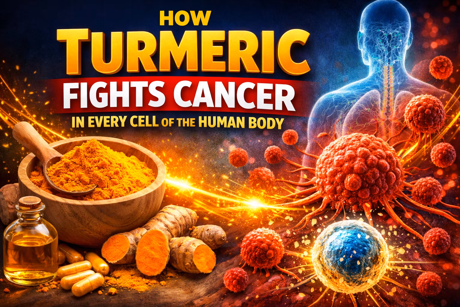 How Turmeric Fights Cancer in Every Cell