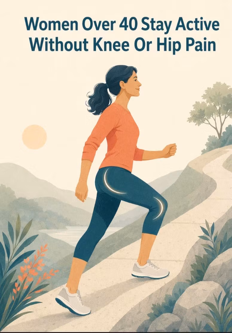 Women Over 40 Stay Active Without Knee Or Hip Pain