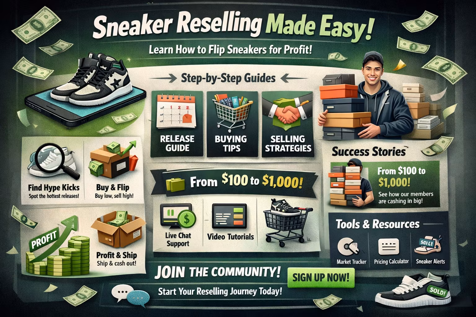 Sneaker Resell: 0–10K
