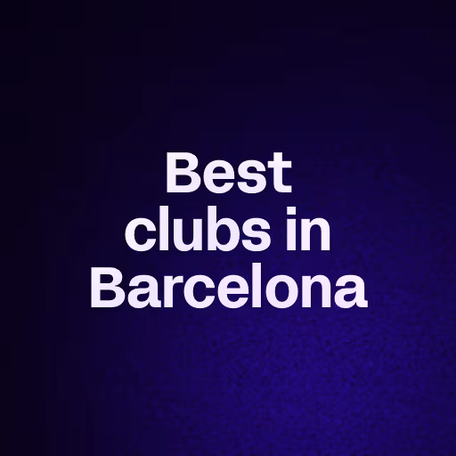Best clubs in Barcelona 