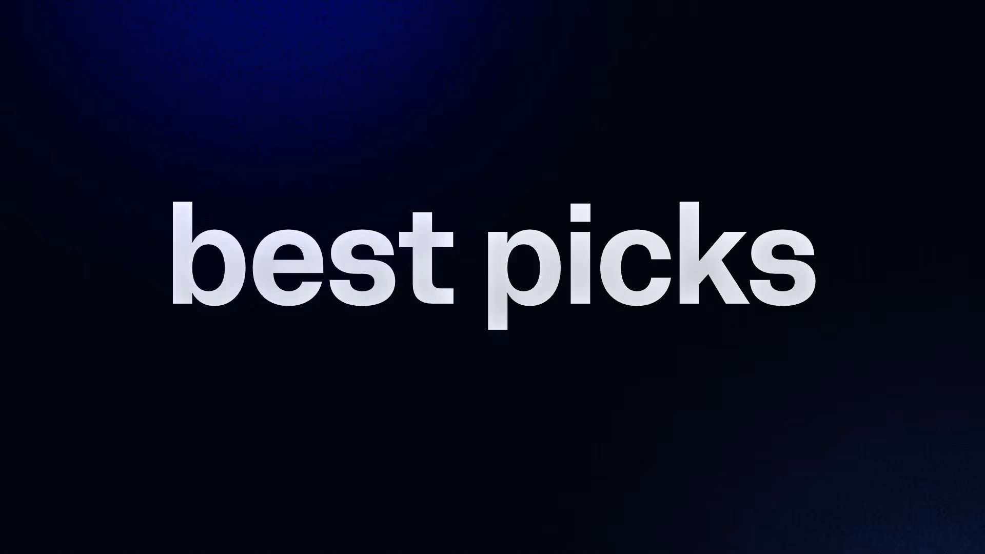 best picks 