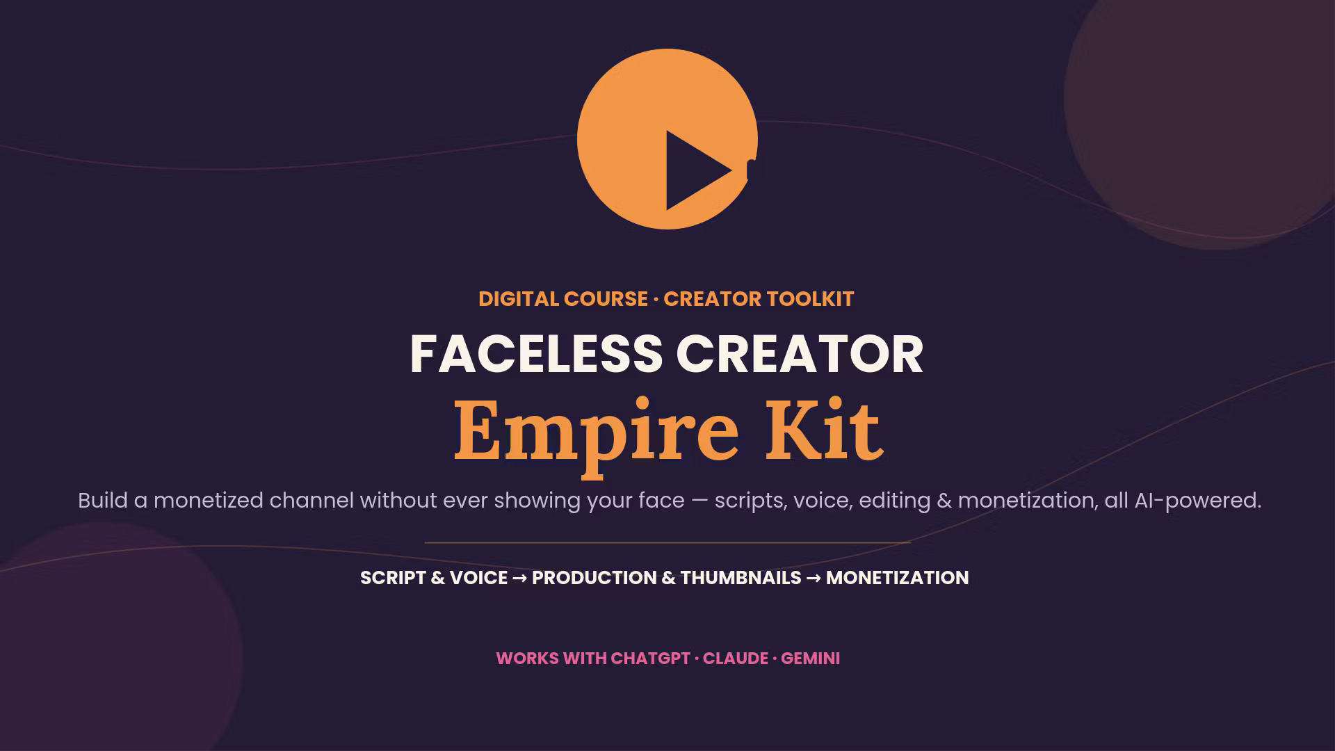 THE FACELESS CREATOR EMPIRE KIT