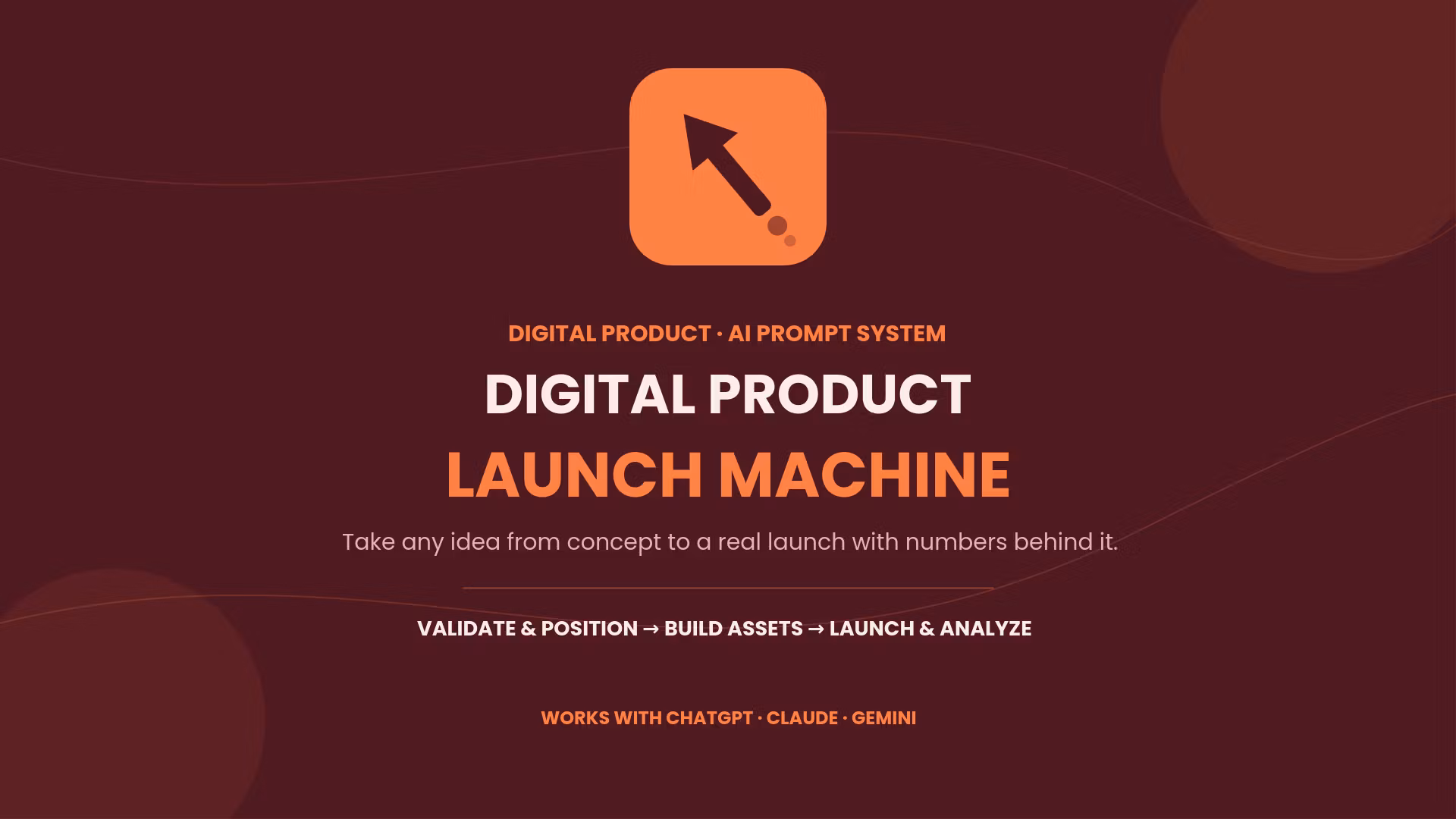 DIGITAL PRODUCT LAUNCH MACHINE