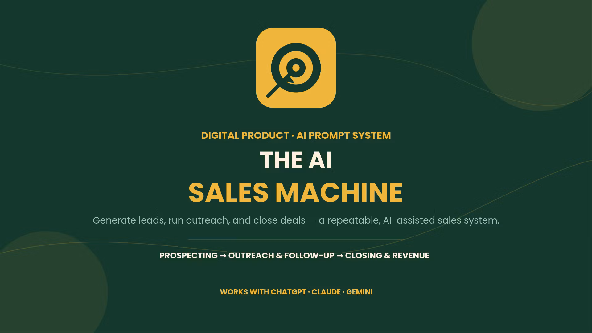 THE AI SALES MACHINE 