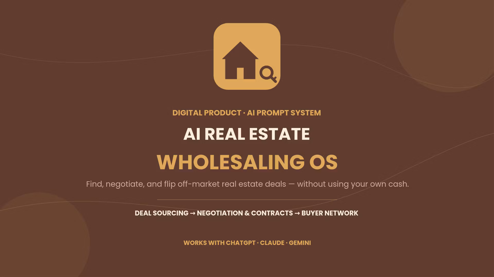 AI REAL ESTATE WHOLESALING OS