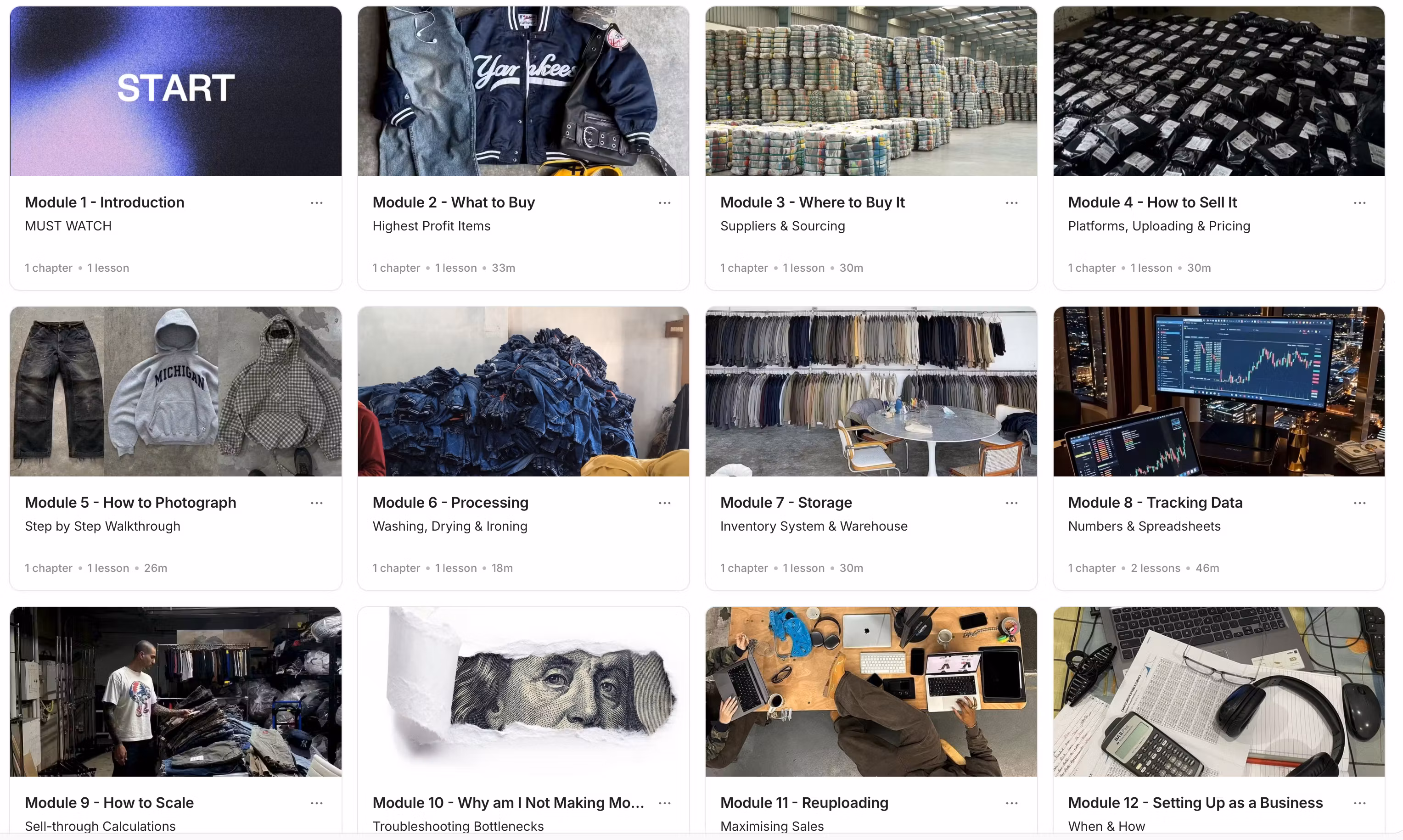 Reselling Mastery ✦