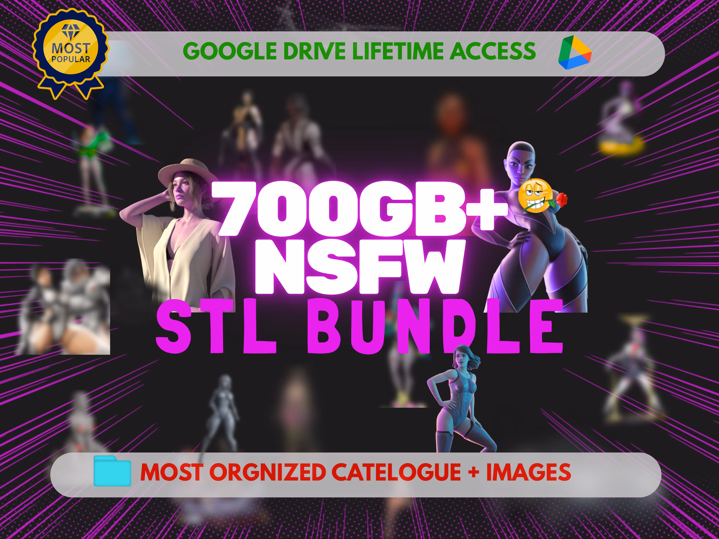 Only for the first 6 Get NSFW STL Pack 