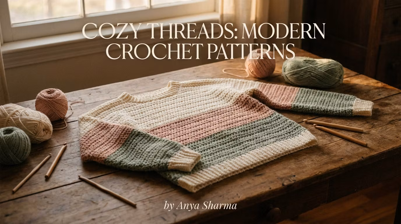 Finish Your First Crochet Sweater Without Mismatched Panels