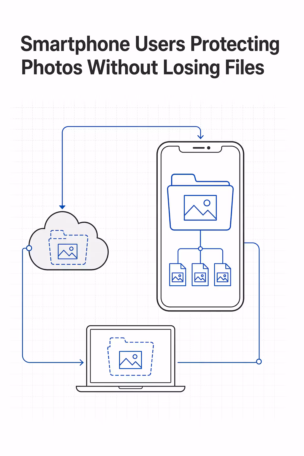 Smartphone Users Protecting Photos Without Losing Files