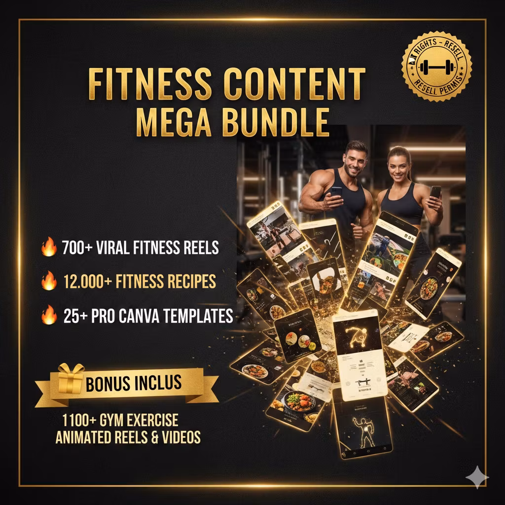 📦 Fitness Content Mega Bundle