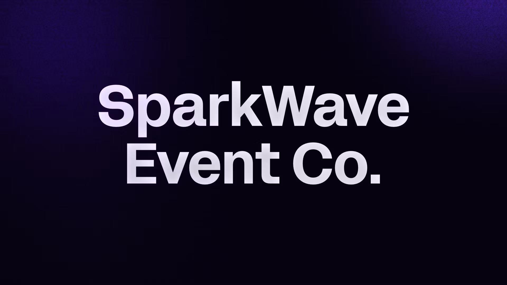 SparkWave Event Co.