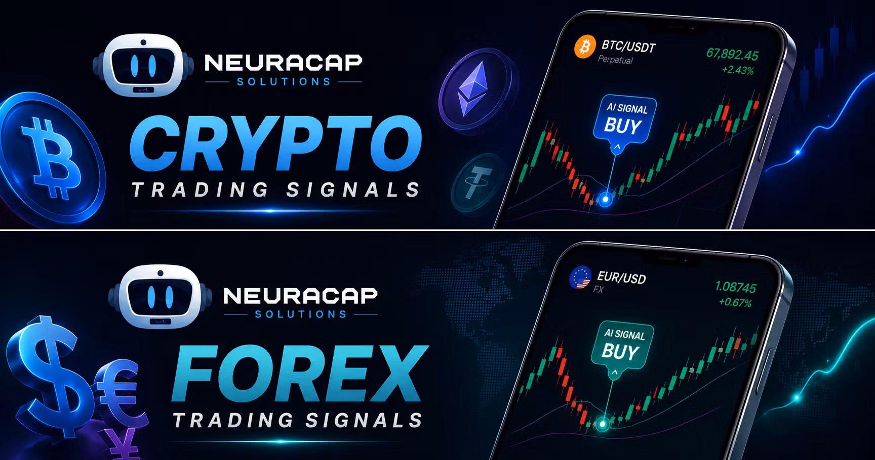 Crypto & Forex Signals Automated 💎 92% Accuracy