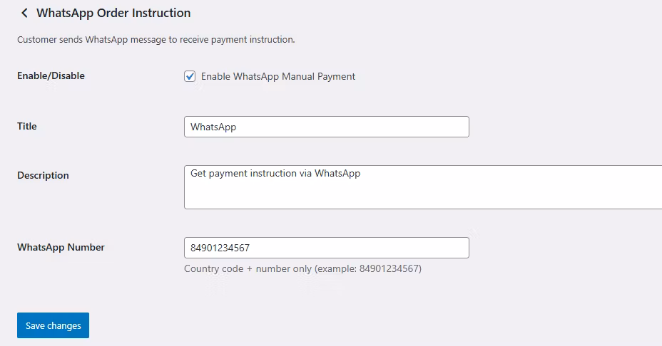 	WhatsApp Contact Gateway