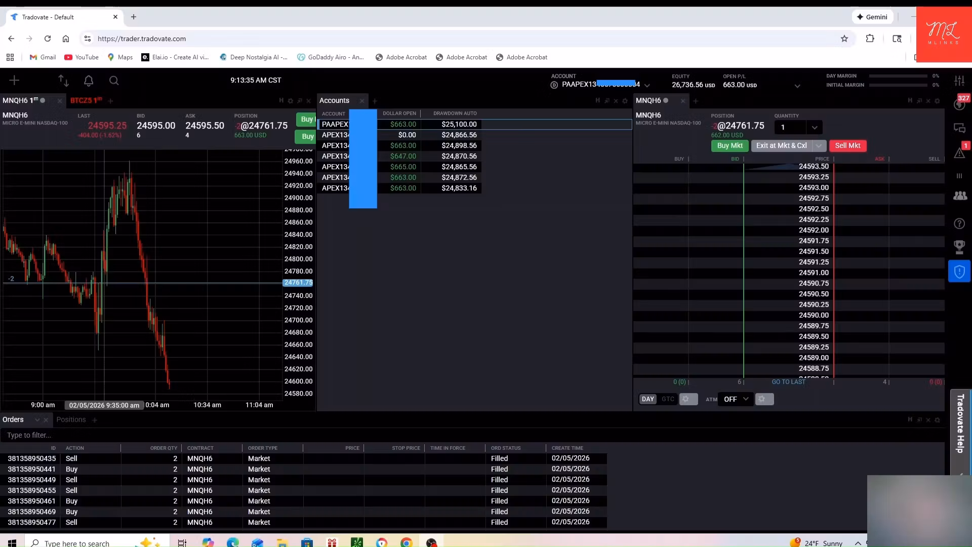 MLF B2 BOMBER 2.0 TRADING BOT