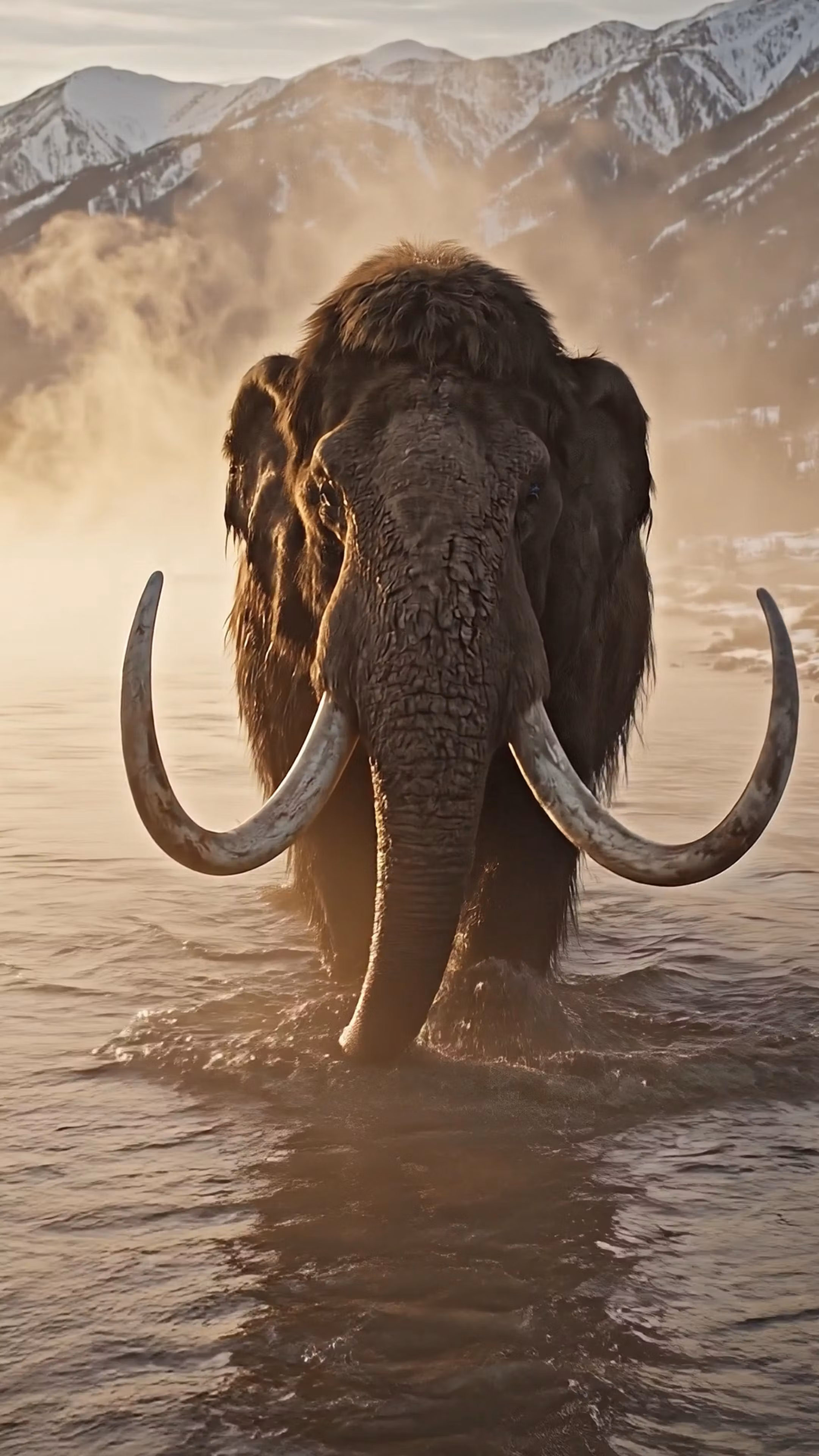 Mammoth vs Humans (8K Master)