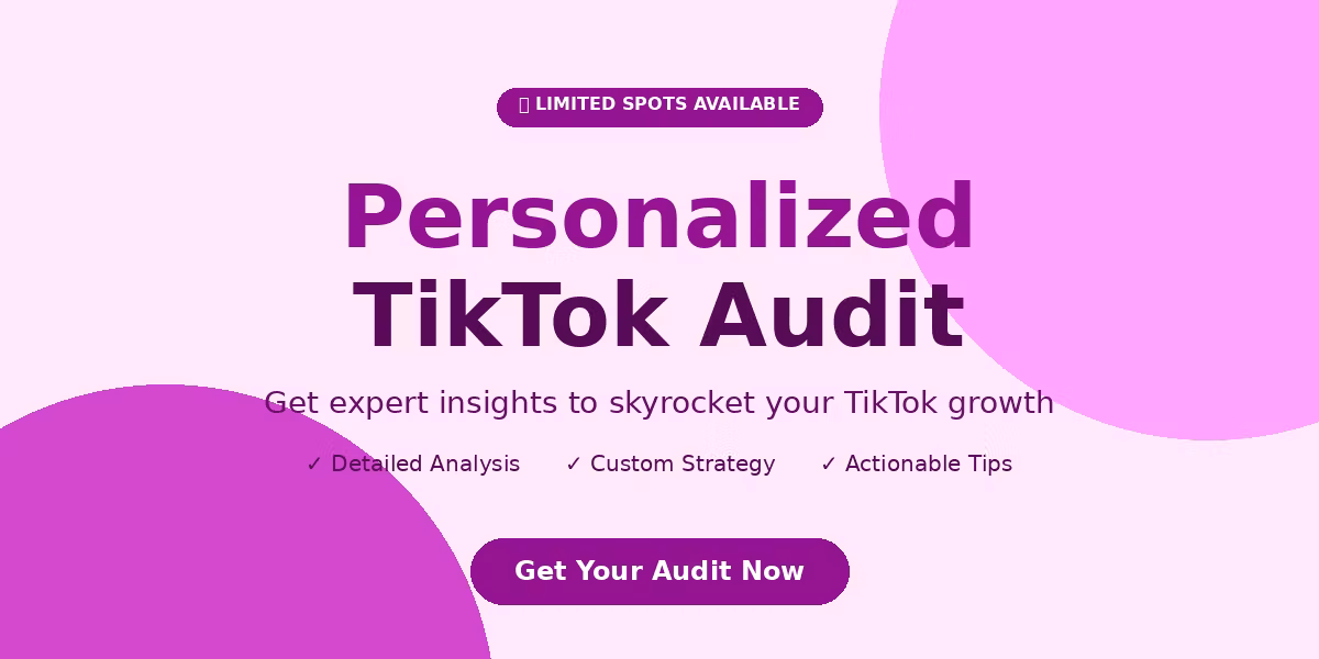 Personalized TikTok Audit 