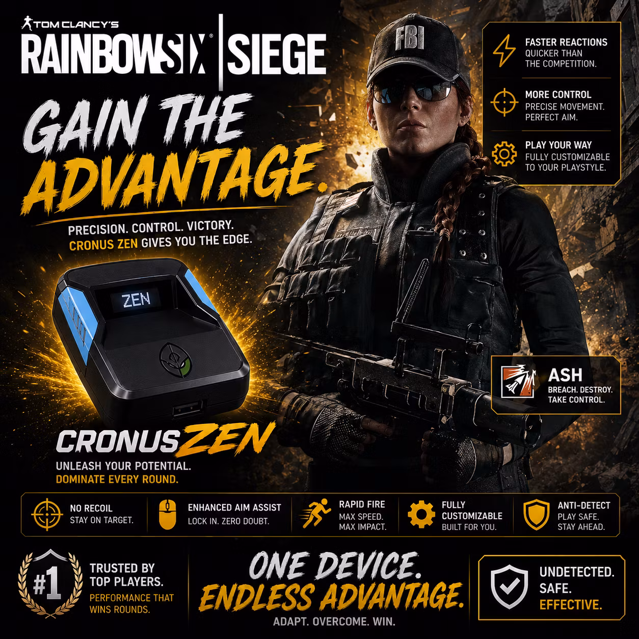 R6 No Recoil