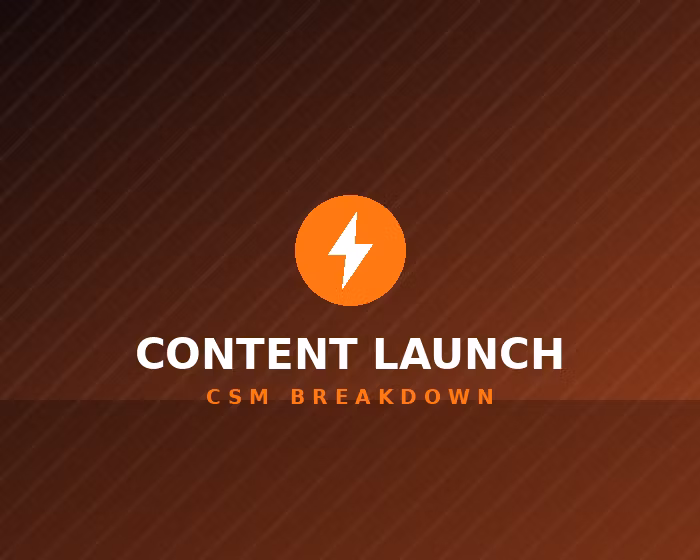 Content Launch Internal
