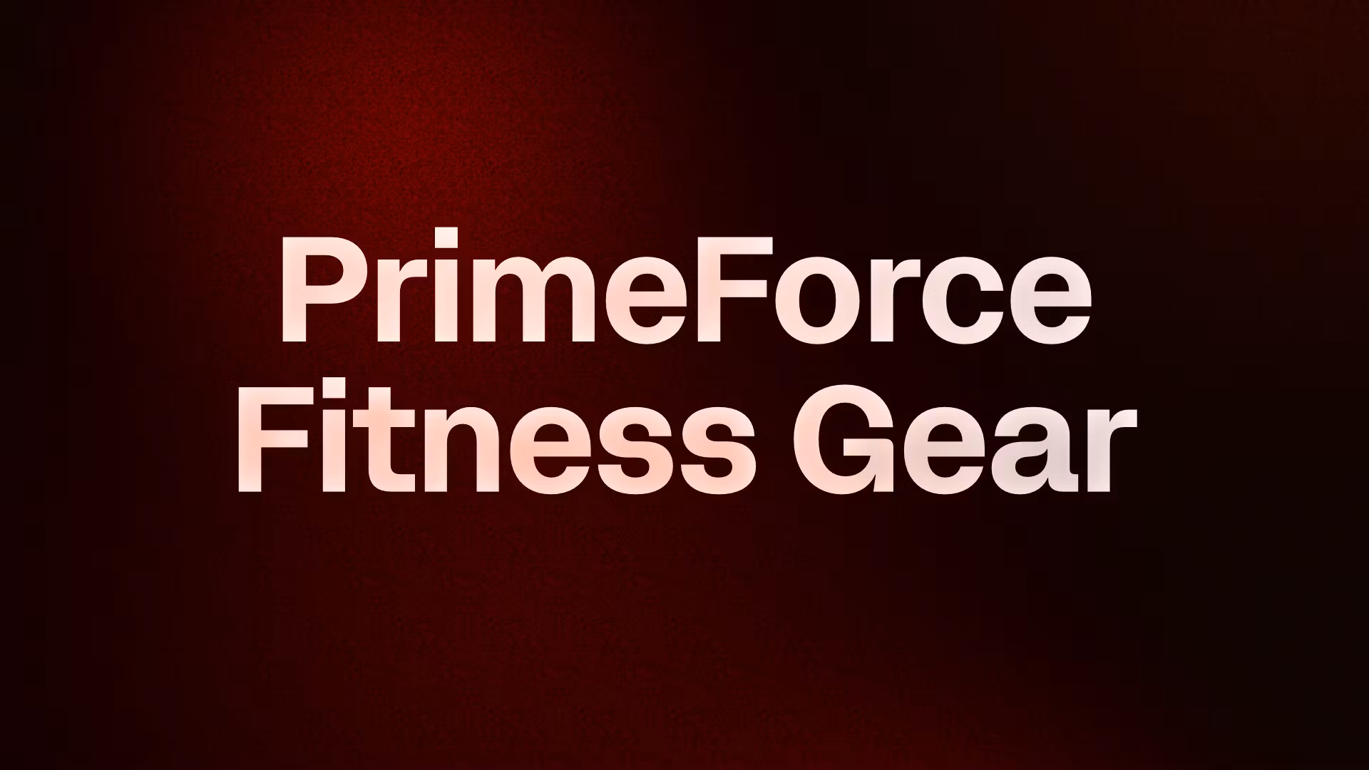 PrimeForce Fitness Gear