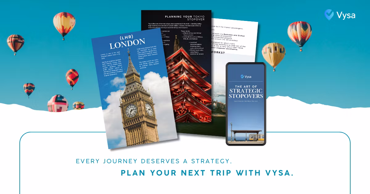 VYSA - The Art of Strategic Stopover