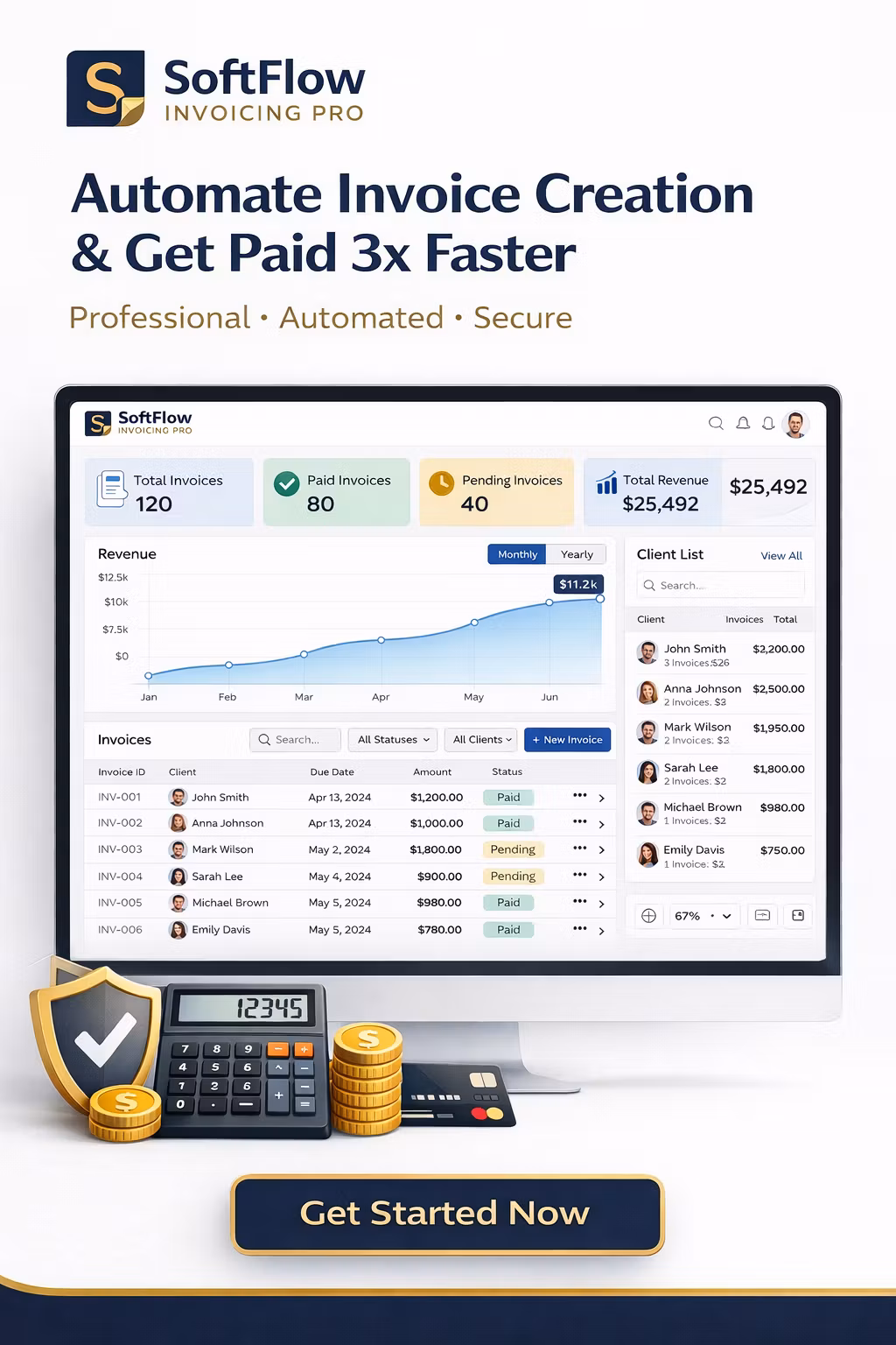 SoftFlow Invoicing Pro