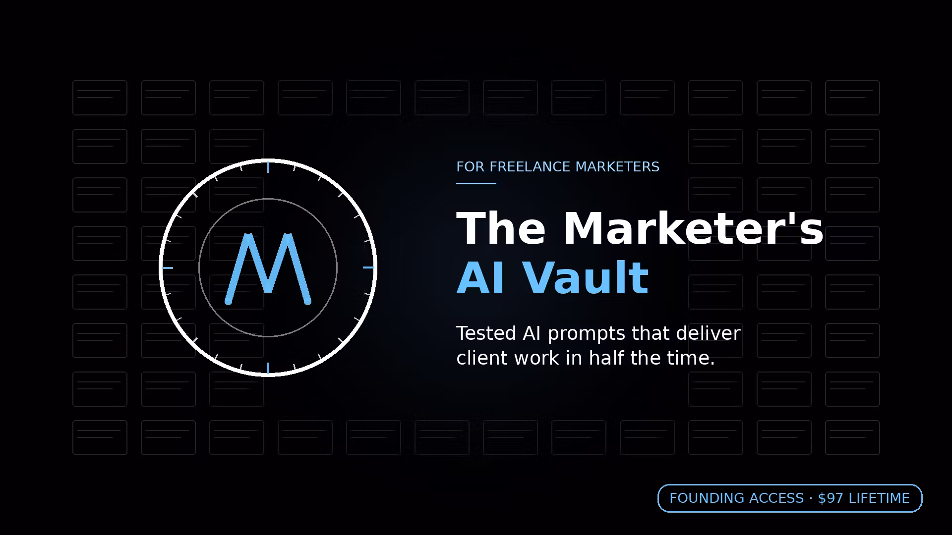 The Marketer's AI Vault