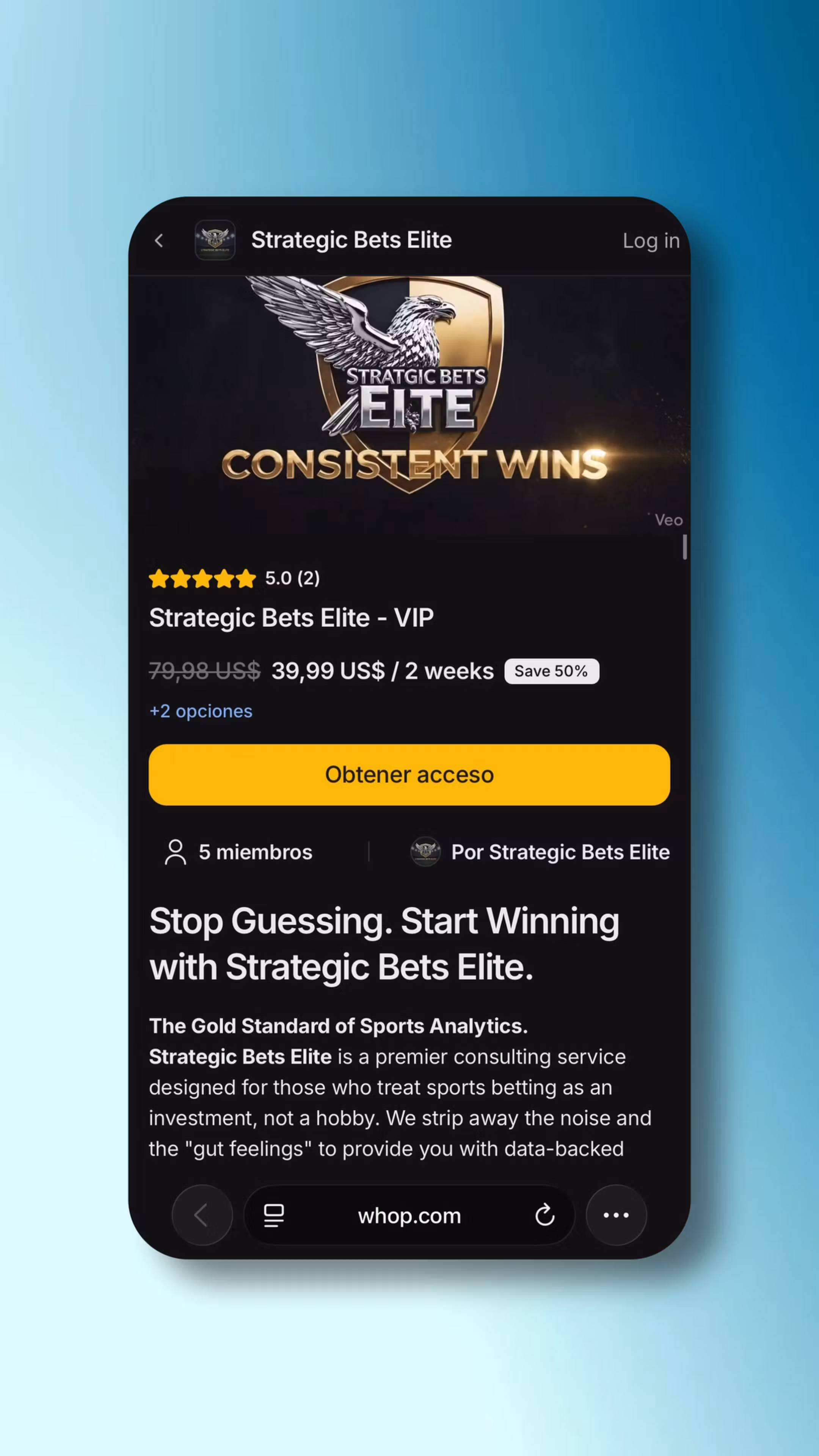 Strategic Bets Elite - VIP 