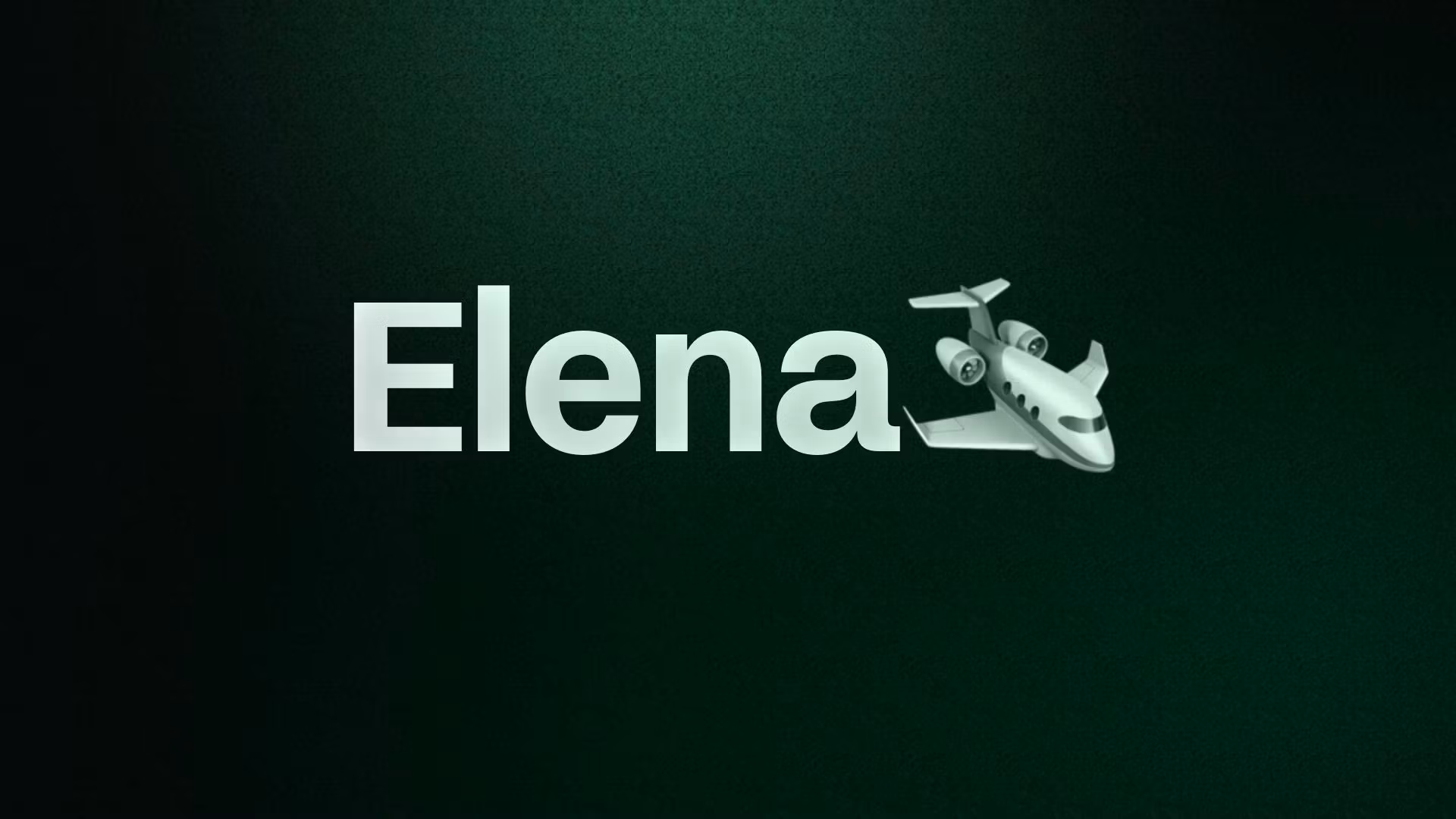 Elena🛩️
