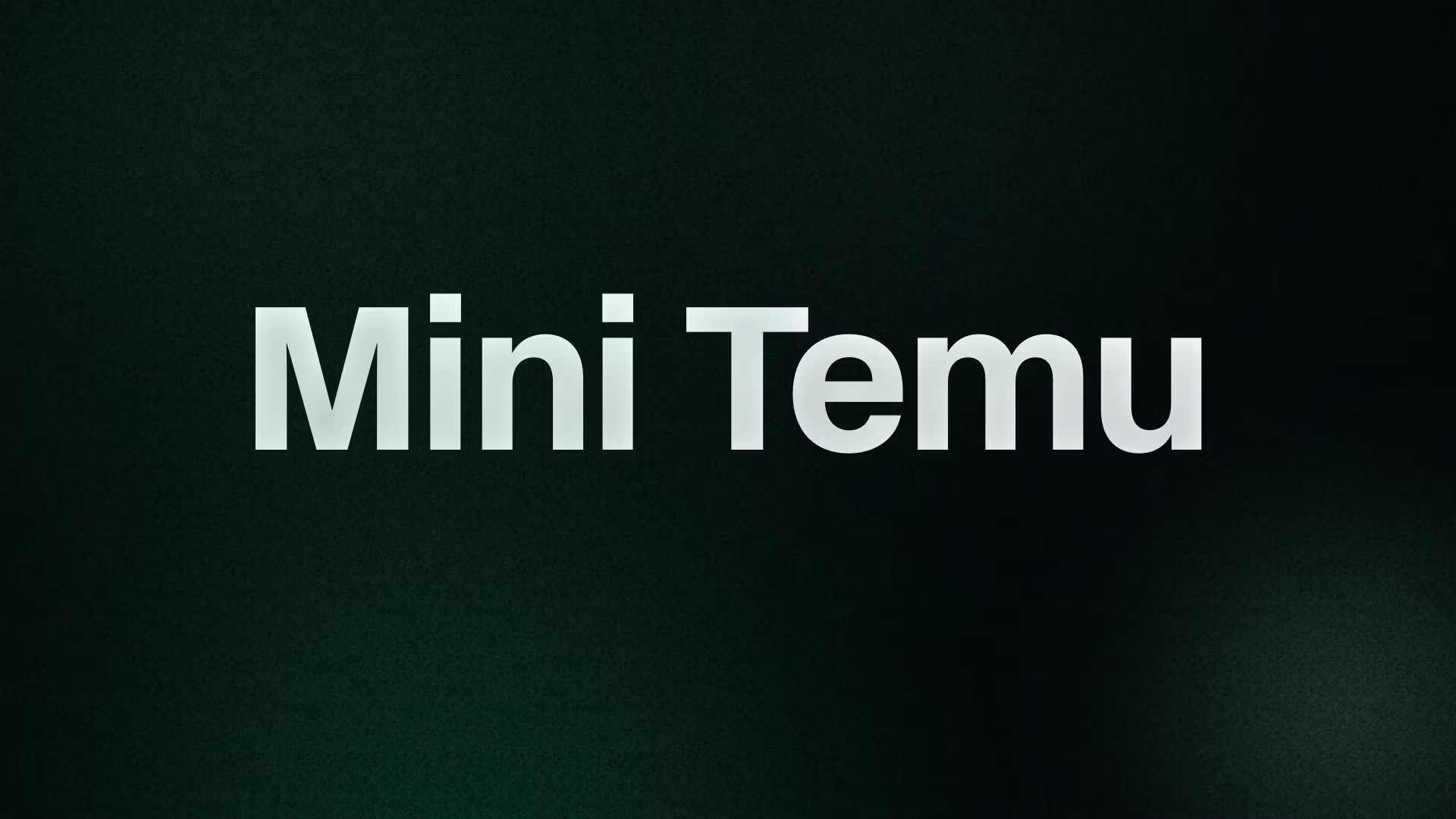 Mini Temu