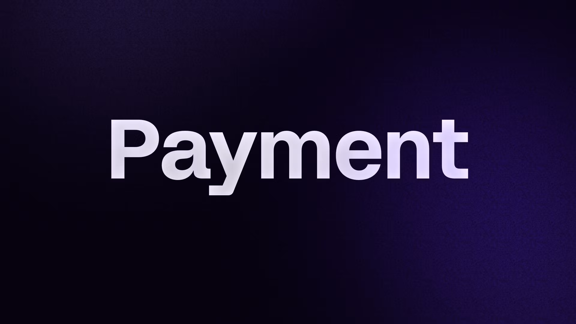 Payment 