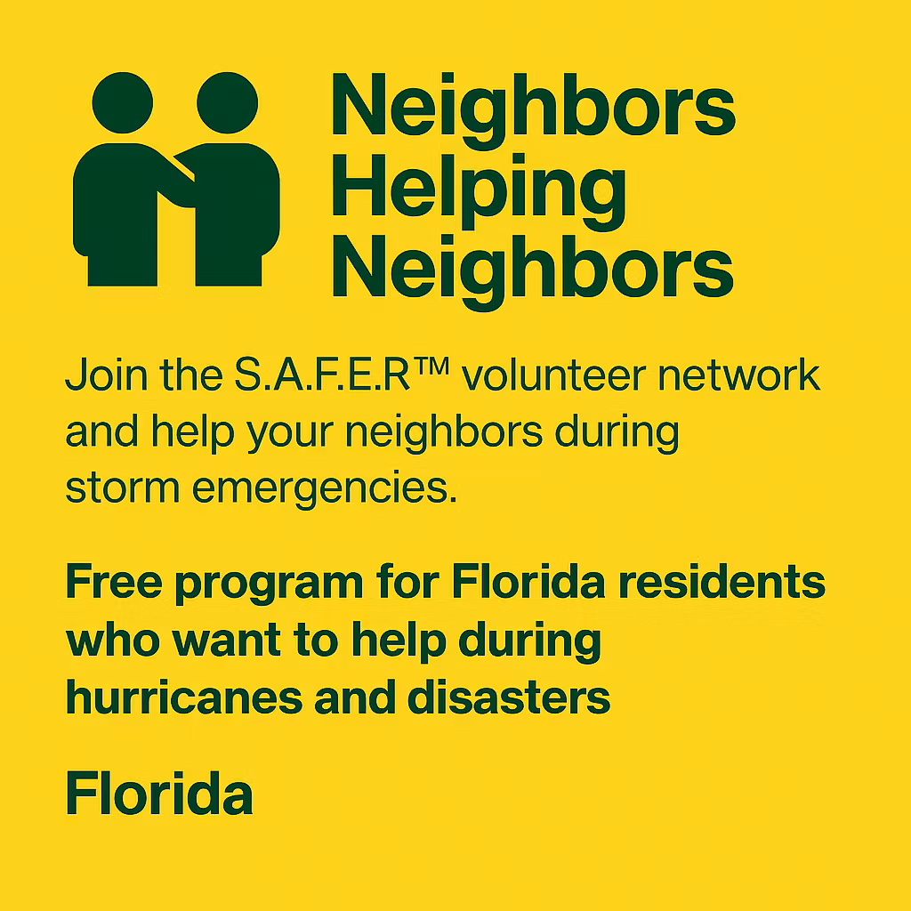 Neighbors Helping Neighbors – S.A.F.E.R.