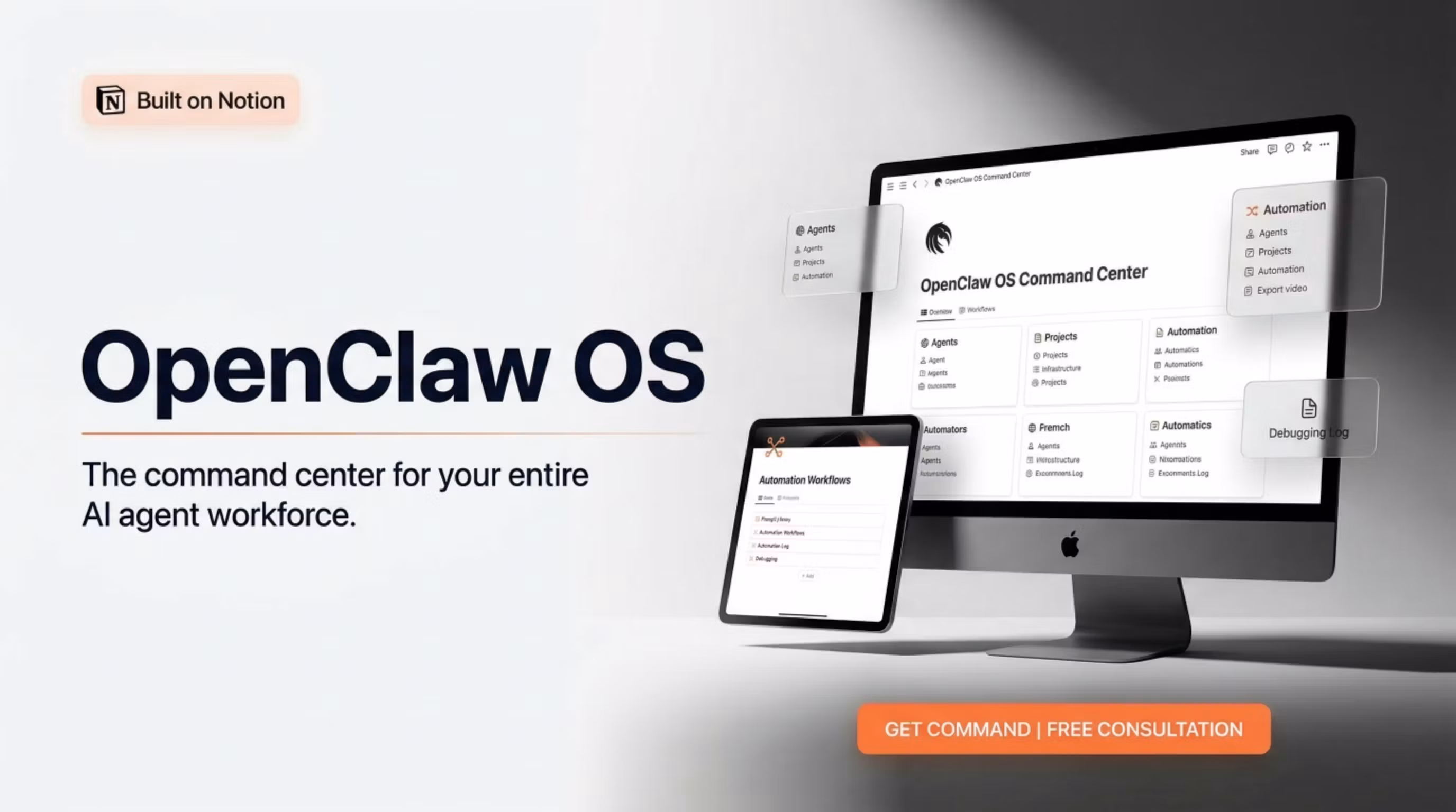 🦀 OpenClaw OS — Command Center