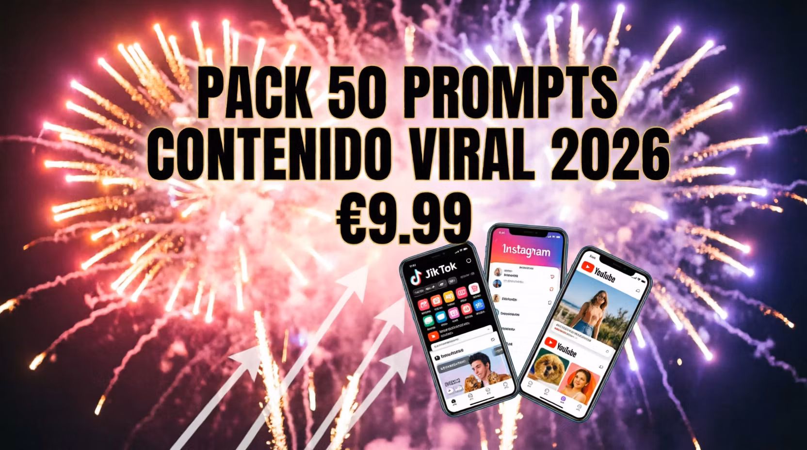 Pack 50 Prompts de Contenido Viral 2026 