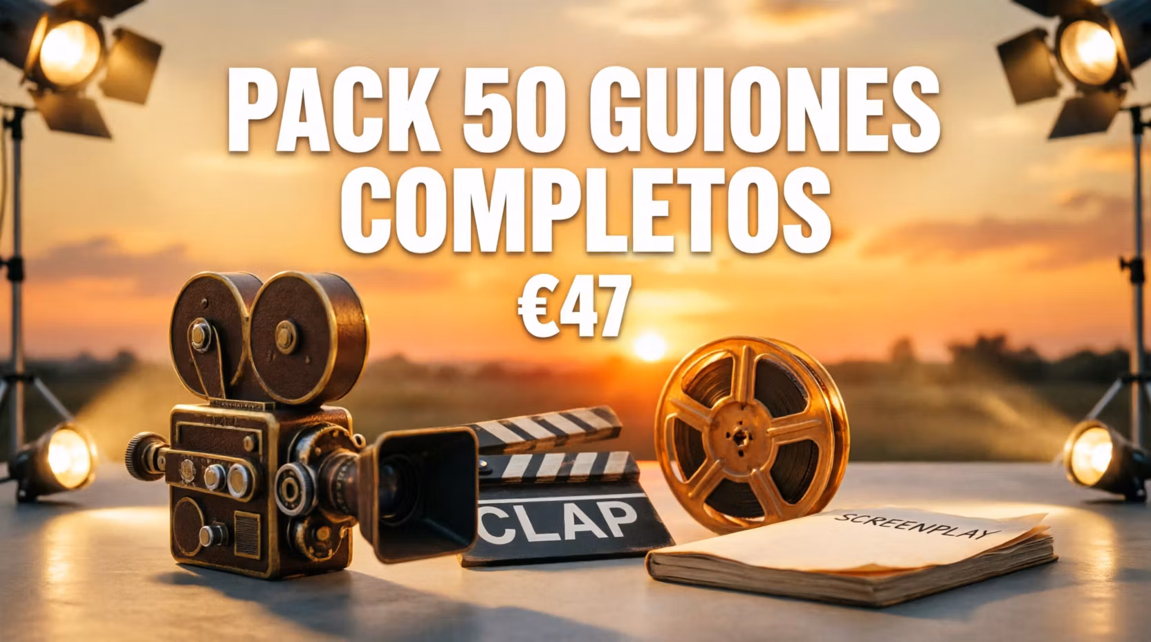 Pack 50 Guiones Completos.