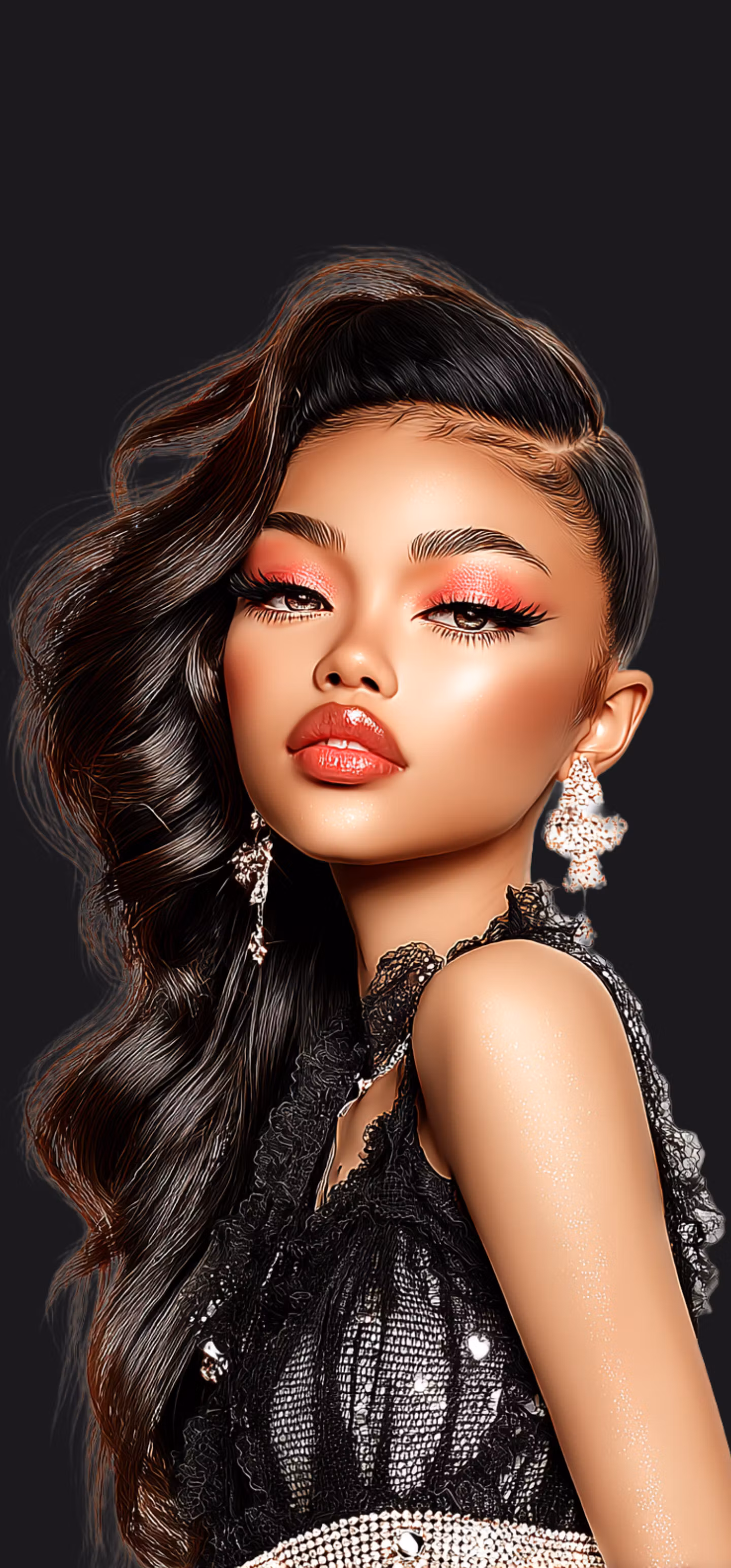High‑Fashion Wallpapers – Kiana Reign