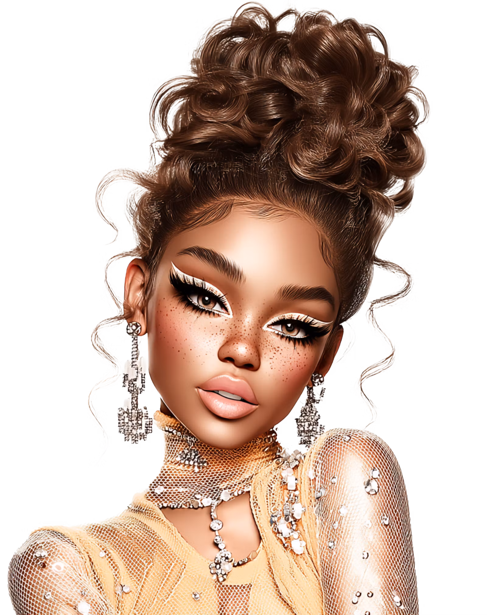 Sunshine Lumi – Beauty Mascot PNG