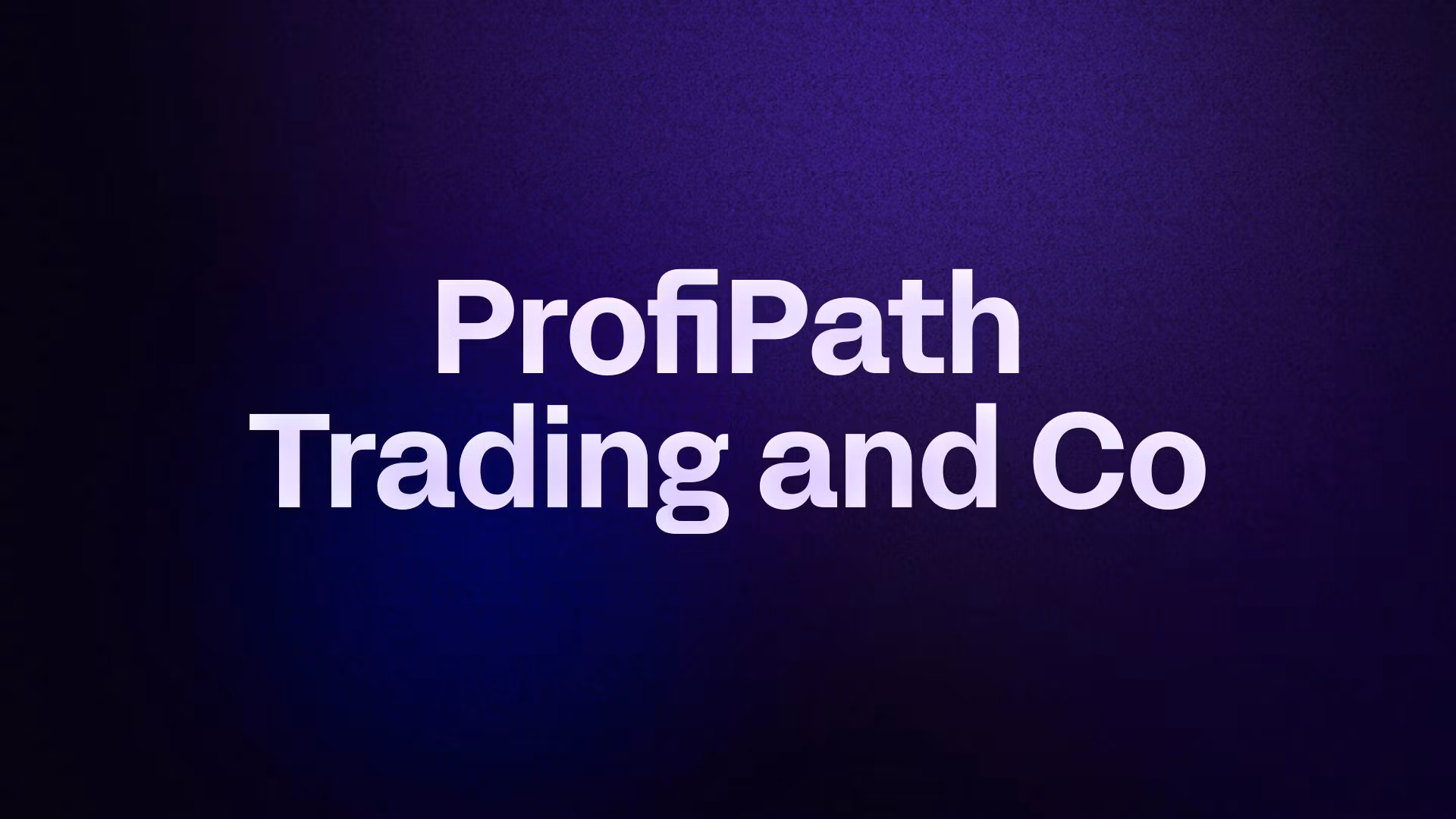 ProfiPath Trading and Co
