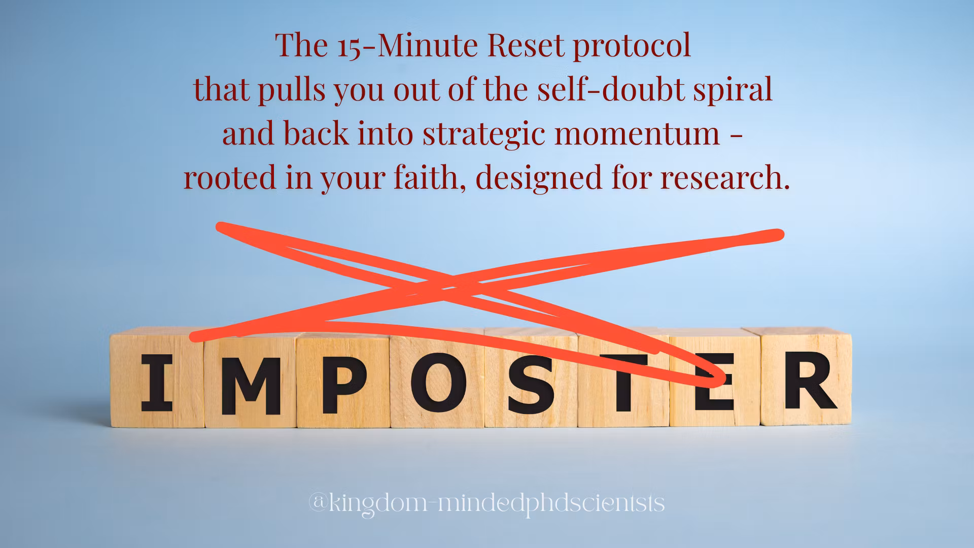 Imposter Syndrome Interrupt