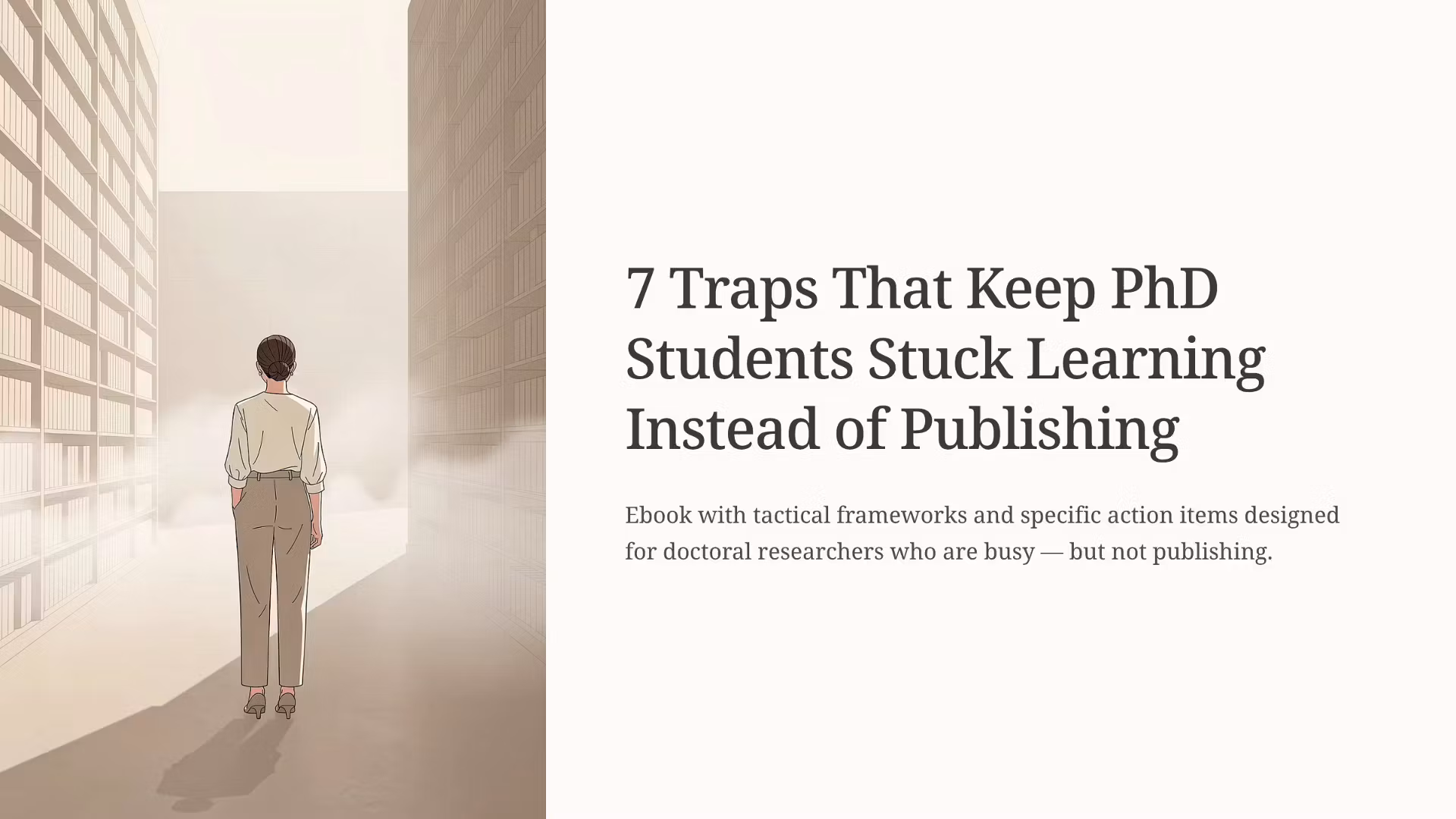 PhD Publishing Breakthrough