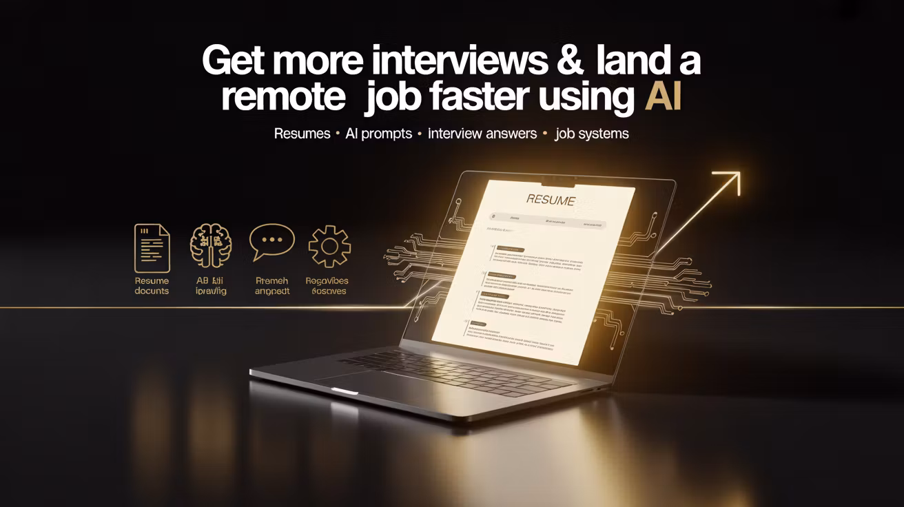 Remote Job Accelerator AI Kit